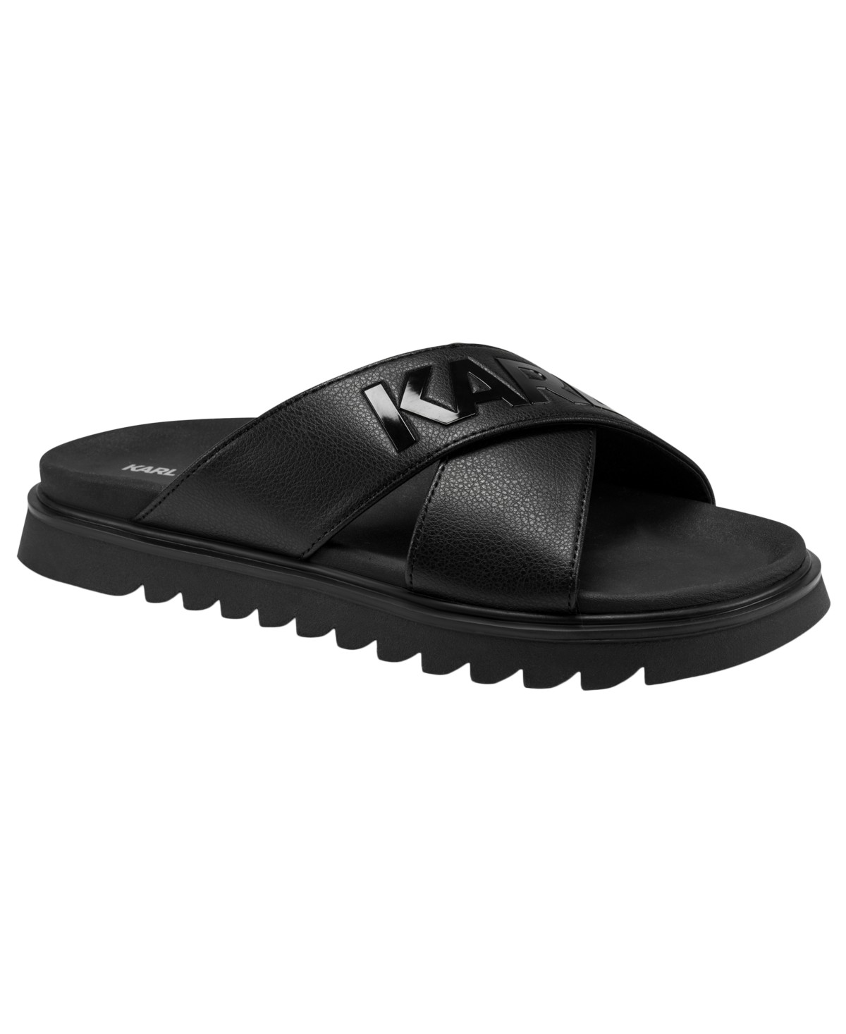 Мужские KARL LAGERFELD PARIS Men's Chandler Crisscross Sandals — фото 1