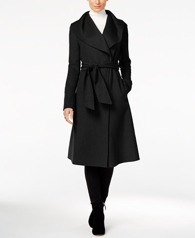 Jones New York Double-Face Wool-Blend Wrap Coat - Coats - Women - Macy's