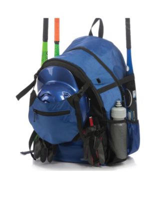 Baseball Bag – Backpack with Helmet Holder for Baseball, T-Ball and Softball Gear for Youth & Adults, Holds Bat, Helmet, Glove, Shoes