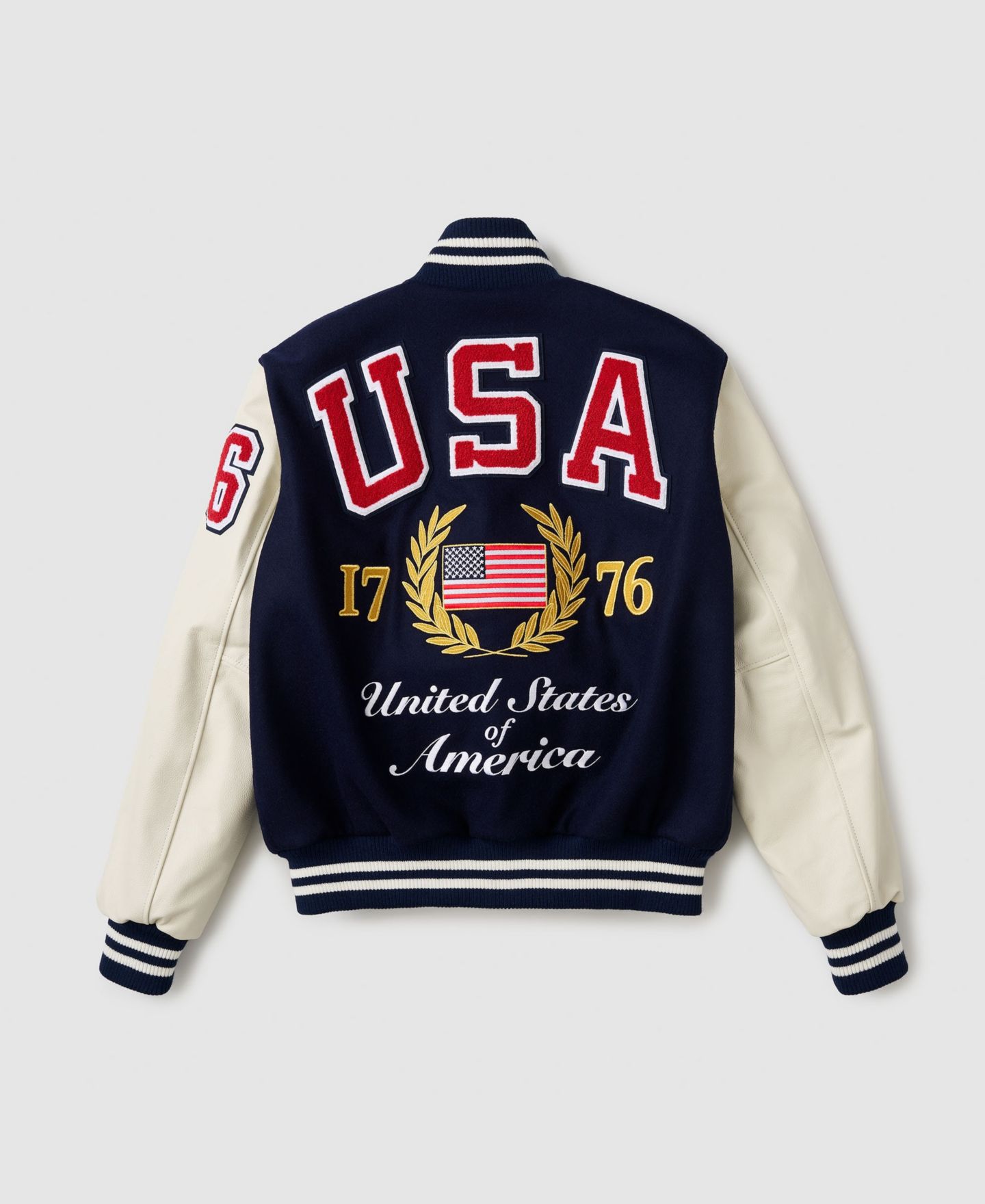 Мужская куртка Fanatics Navy USA 250 Limited Edition Iconic Full-Snap — фото 2