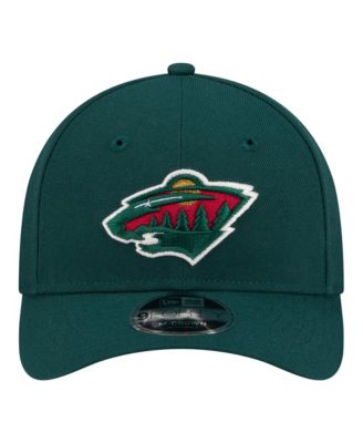 New Era Men's Green Minnesota Wild COOLERA 9FORTY M-Crown