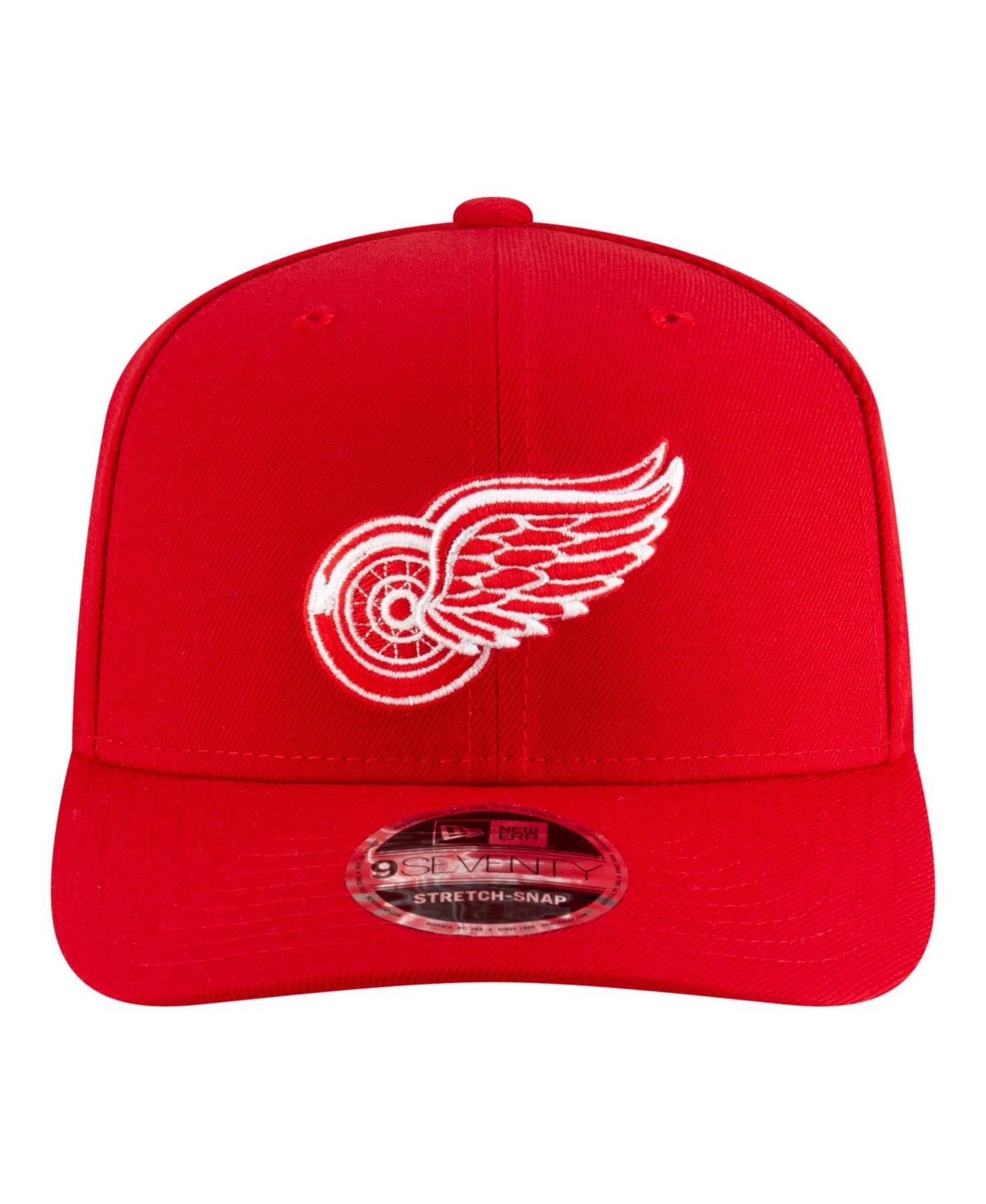 New Era Men's Red Detroit Red Wings 9SEVENTY Coolera Adjustable Hat