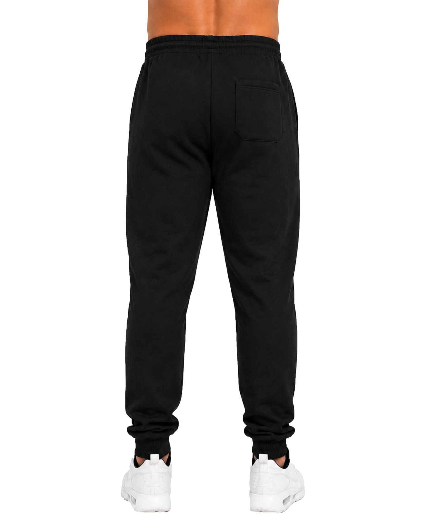 Мужские брюки Blue Ice Fleece-Lined Slim-Fit Jogger Sweatpants, цвет: Чёрный — фото 3