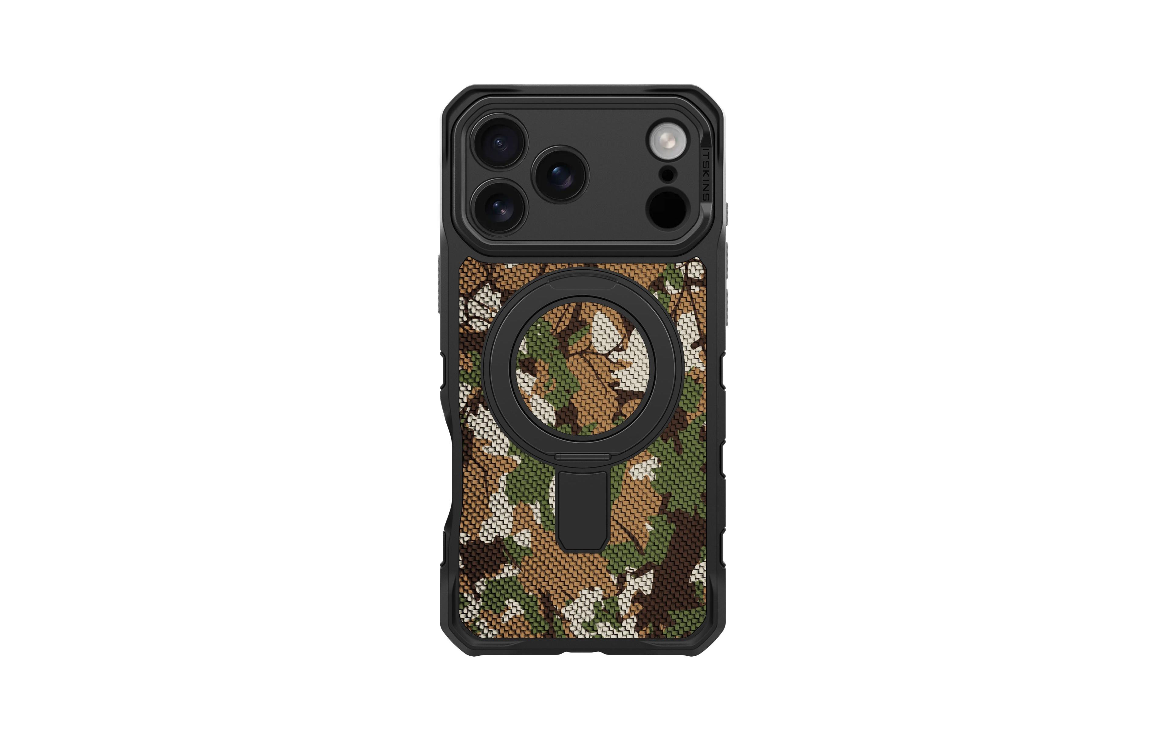 Itskins - Supreme_R Stand Nylon MagSafe Case for Apple iPhone 17 Pro Max