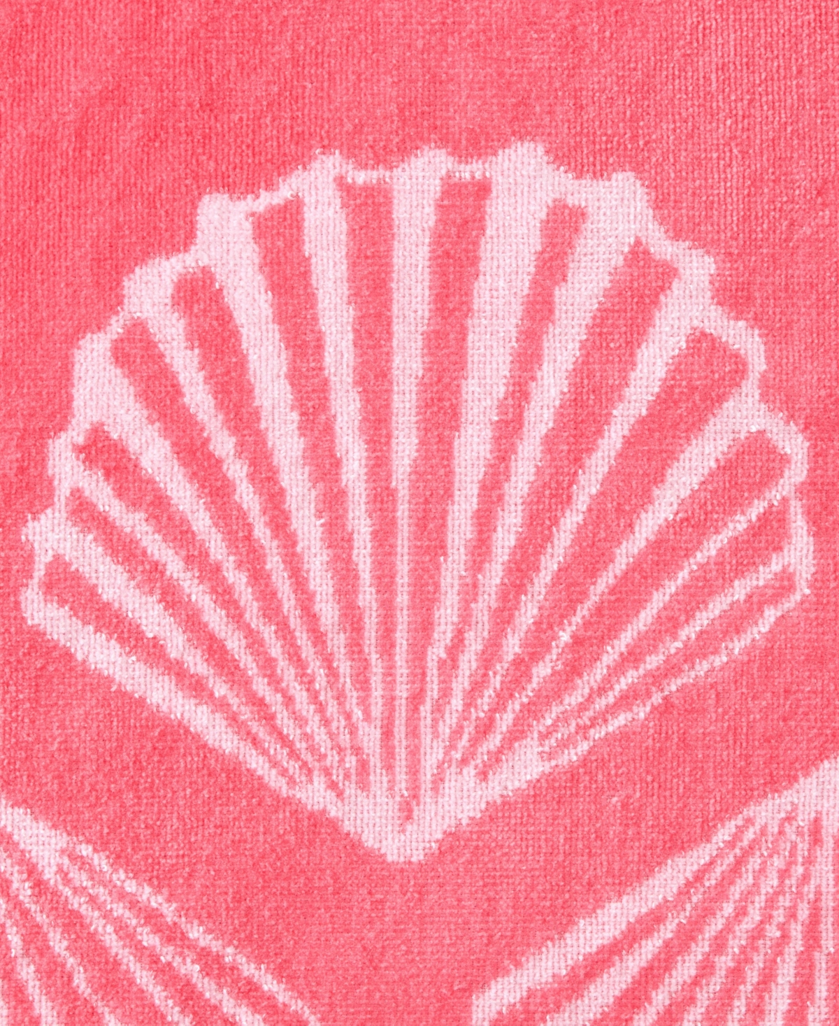 Nautica Shell Border Yarn Dyed Cotton 2-Piece Beach Towel Set