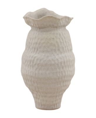 Nerina Textured Porcelian Decorative Vase