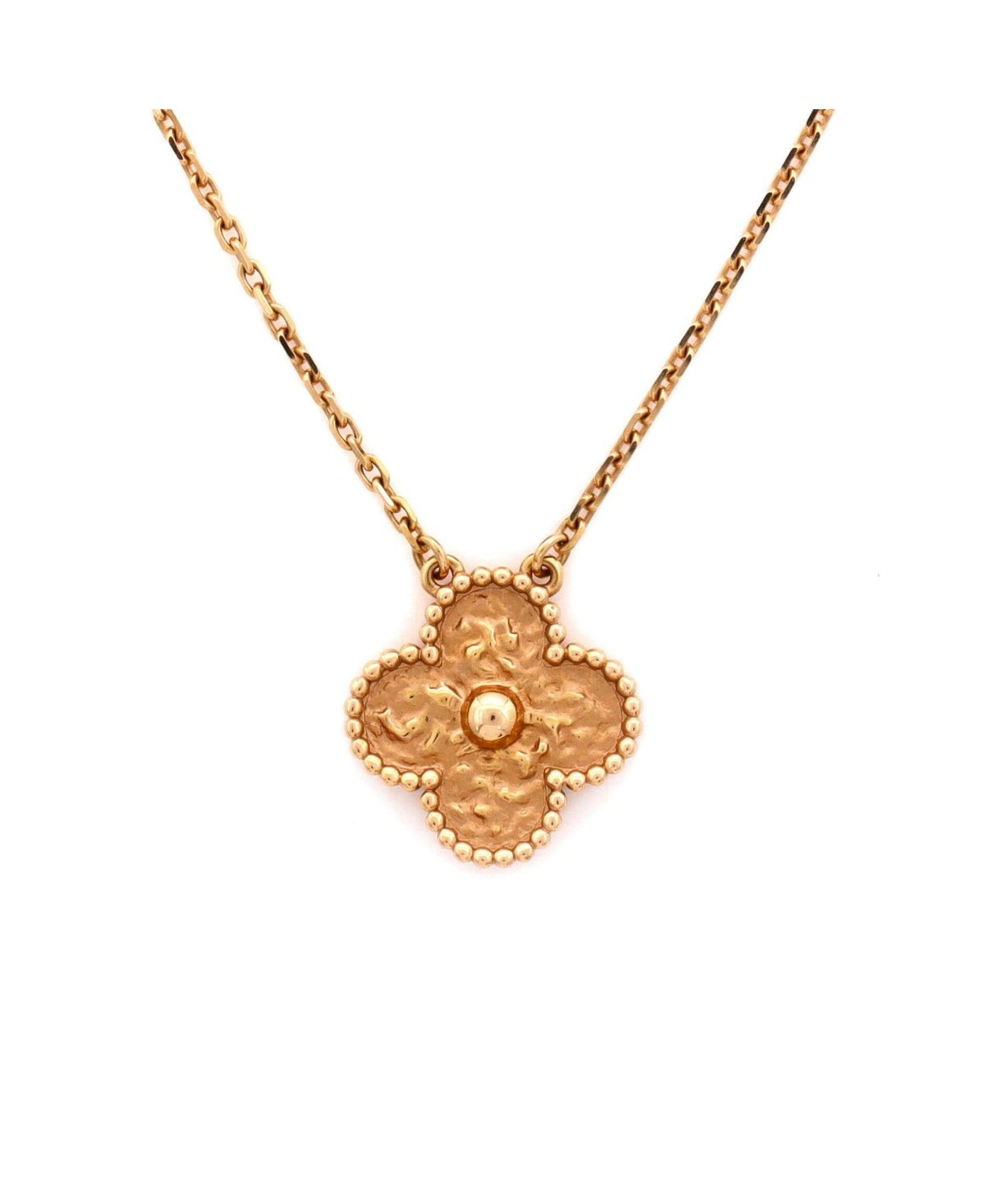 Pre-Owned Van Cleef & Arpels Vintage Alhambra Pendant Necklace