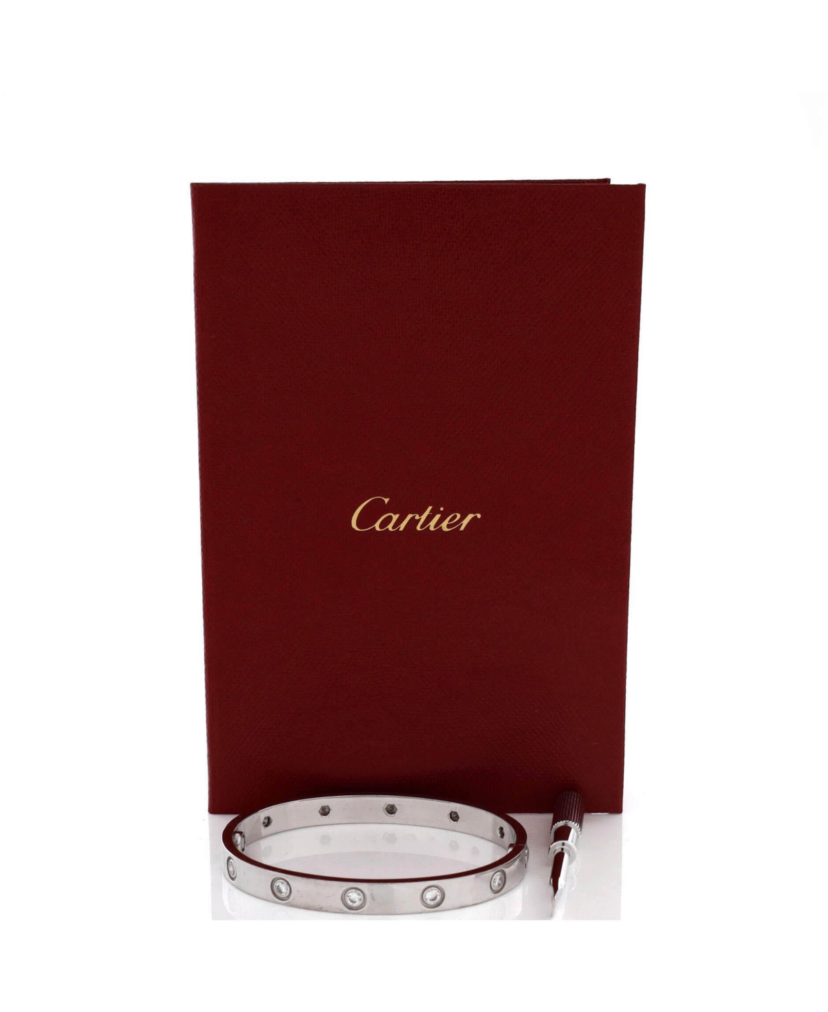 Pre-Owned Cartier Love 10 Diamond Bracelet