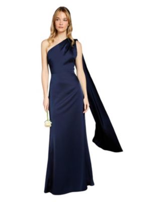 Women's One Shoulder Maxi Dress