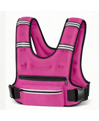 Weighted Vest Adjustable Straps Reflective Running Workout