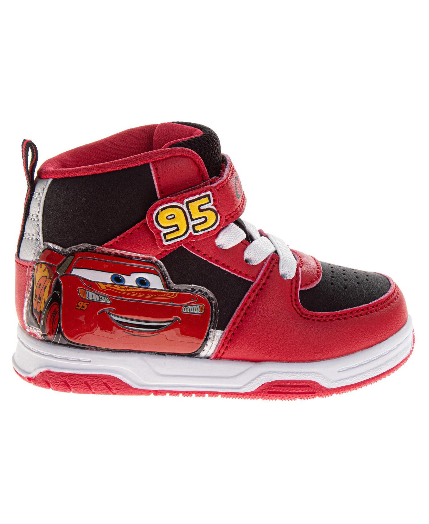 Кроссовки Disney Pixar Lightning McQueen High-Top Sneakers для мальчиков, цвет: Красный — фото 2