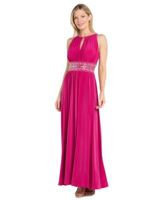 R&M Richards Petite Beaded Gown