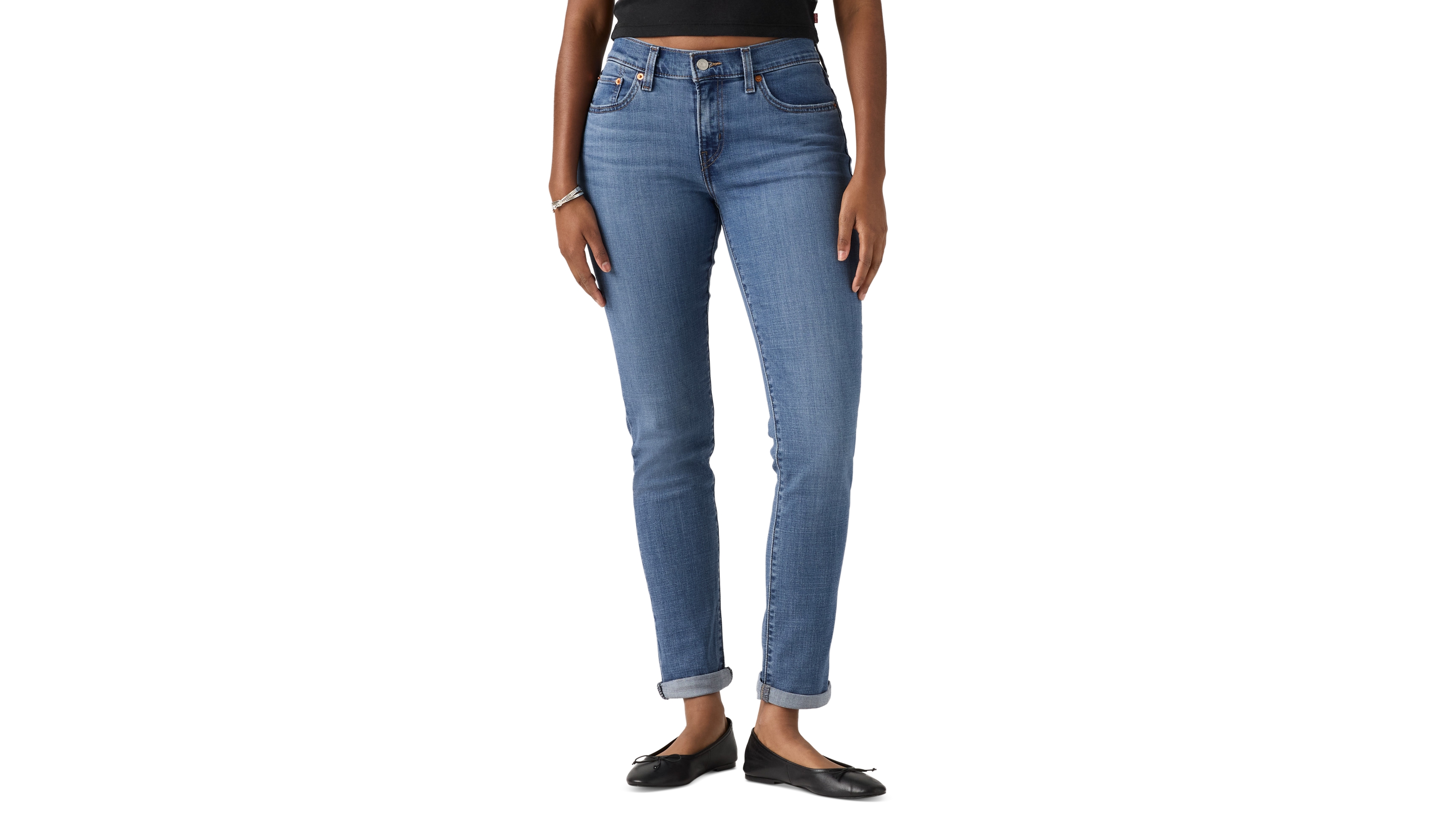 Levi's Women's Relaxed Boyfriend Tapered-Leg Jeans