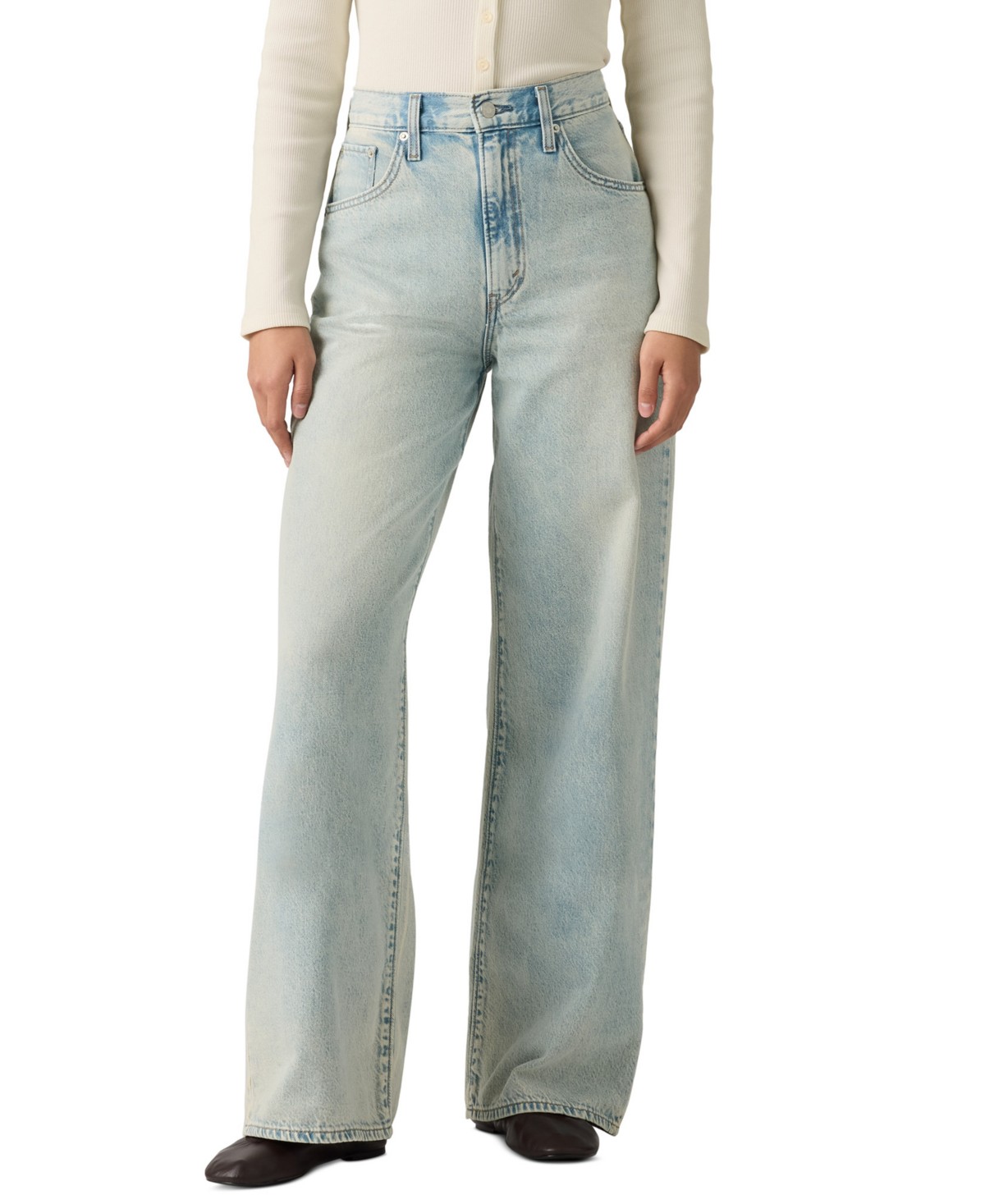 Женские джинсы Levi's Women's Cinch-Waist Lightweight Baggy Jeans — фото 1