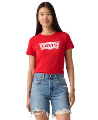 Women's Perfect Graphic Logo Cotton T-Shirt