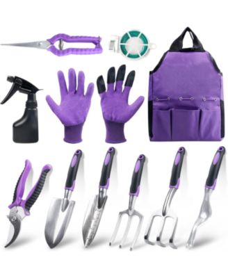 Gardening Tool Set Aluminum Alloy Steel Hand Kit With Bag