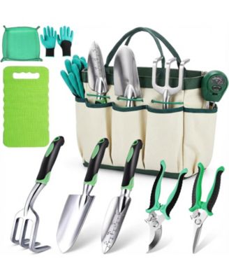Garden Tools Set Aluminum Kit Soil Tester Repotting Mat Kneeling Pad Gift Women Mom