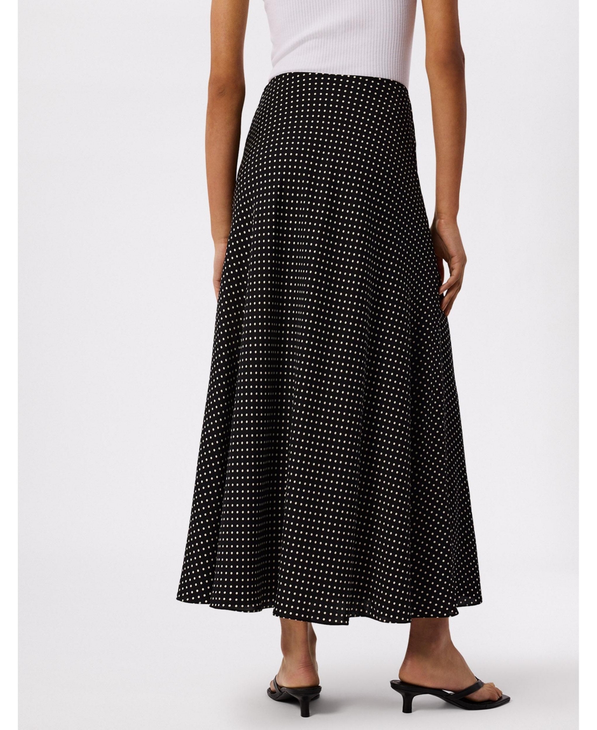Whistles Women's Mini Spot Maxi Skirt