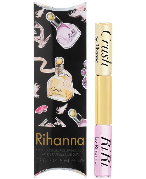 Rihanna Receive A Free Riri And Crush Dual Rollerball With Any Large Spray Purchase From The Rihanna Women S Fragrance Collection Reviews Shop All Brands Beauty Macy S