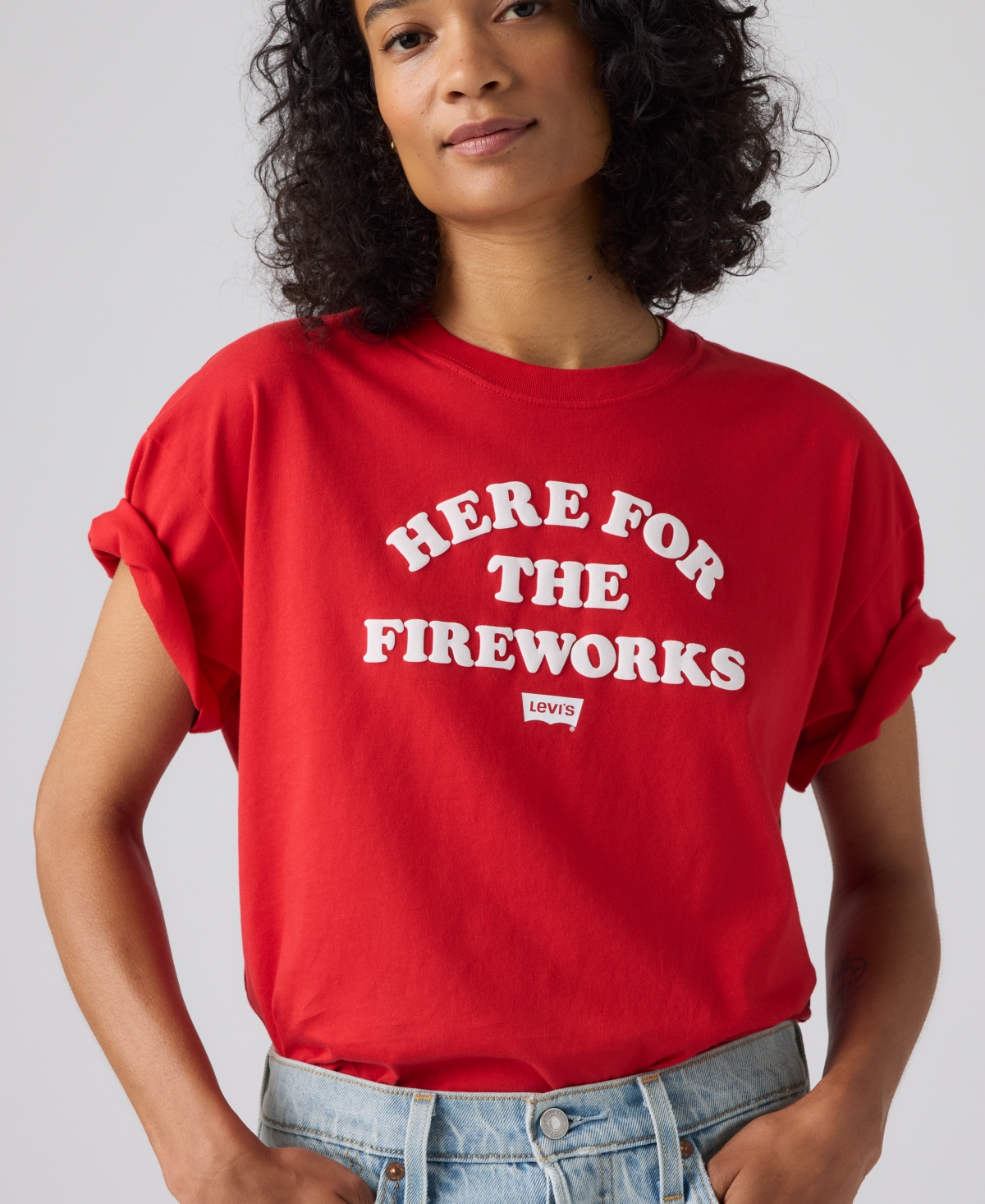 Levi's Women's Americana Graphic Anyday Short-Sleeve T-Shirt