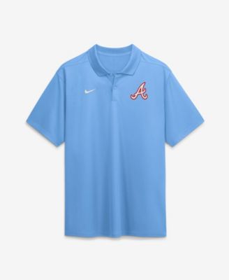 Men's Powder Blue Atlanta Braves City Connect Victory Dri-FIT Polo shirt