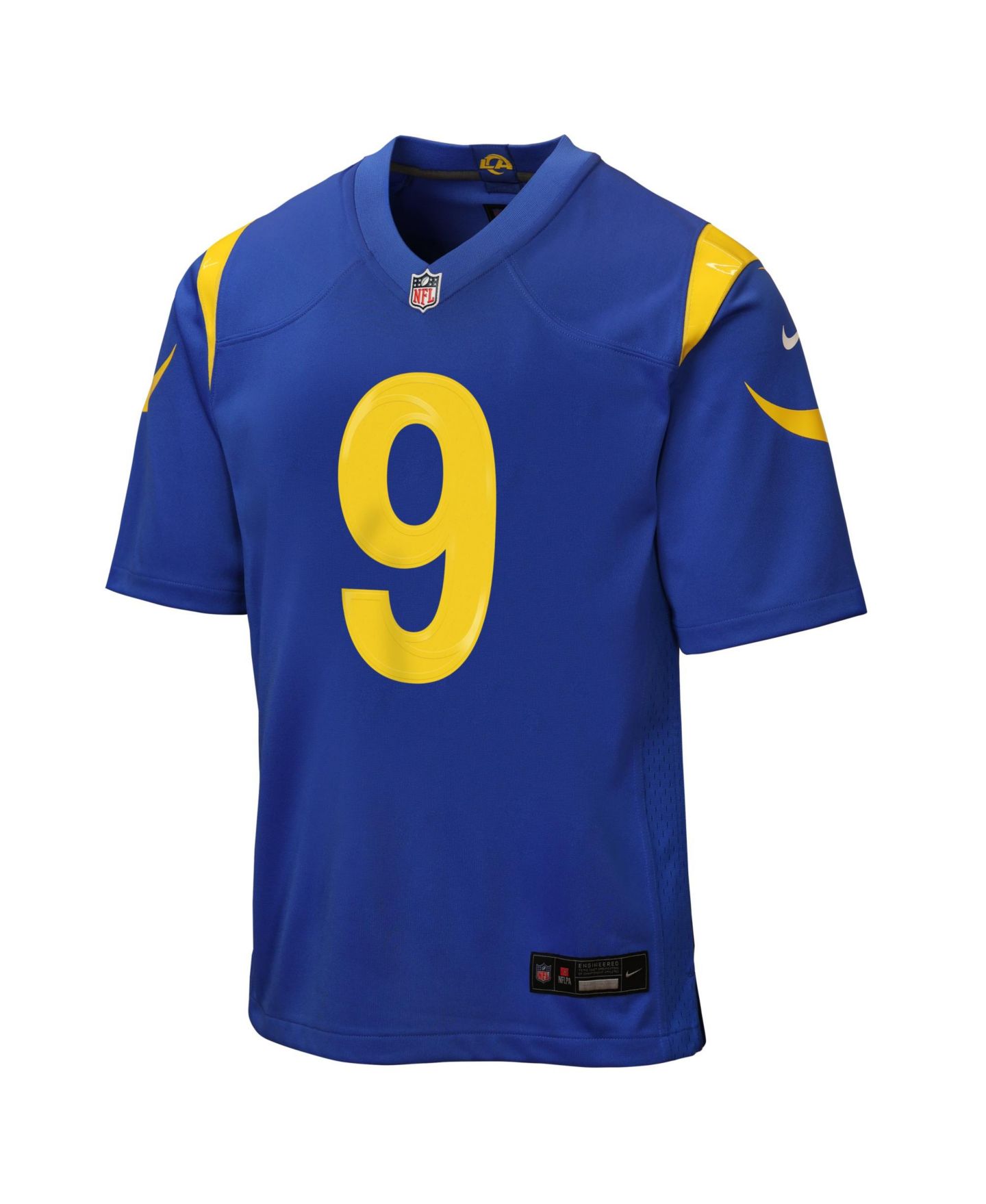 Детское джерси Nike Matthew Stafford Los Angeles Rams Team Game, Royal — фото 3