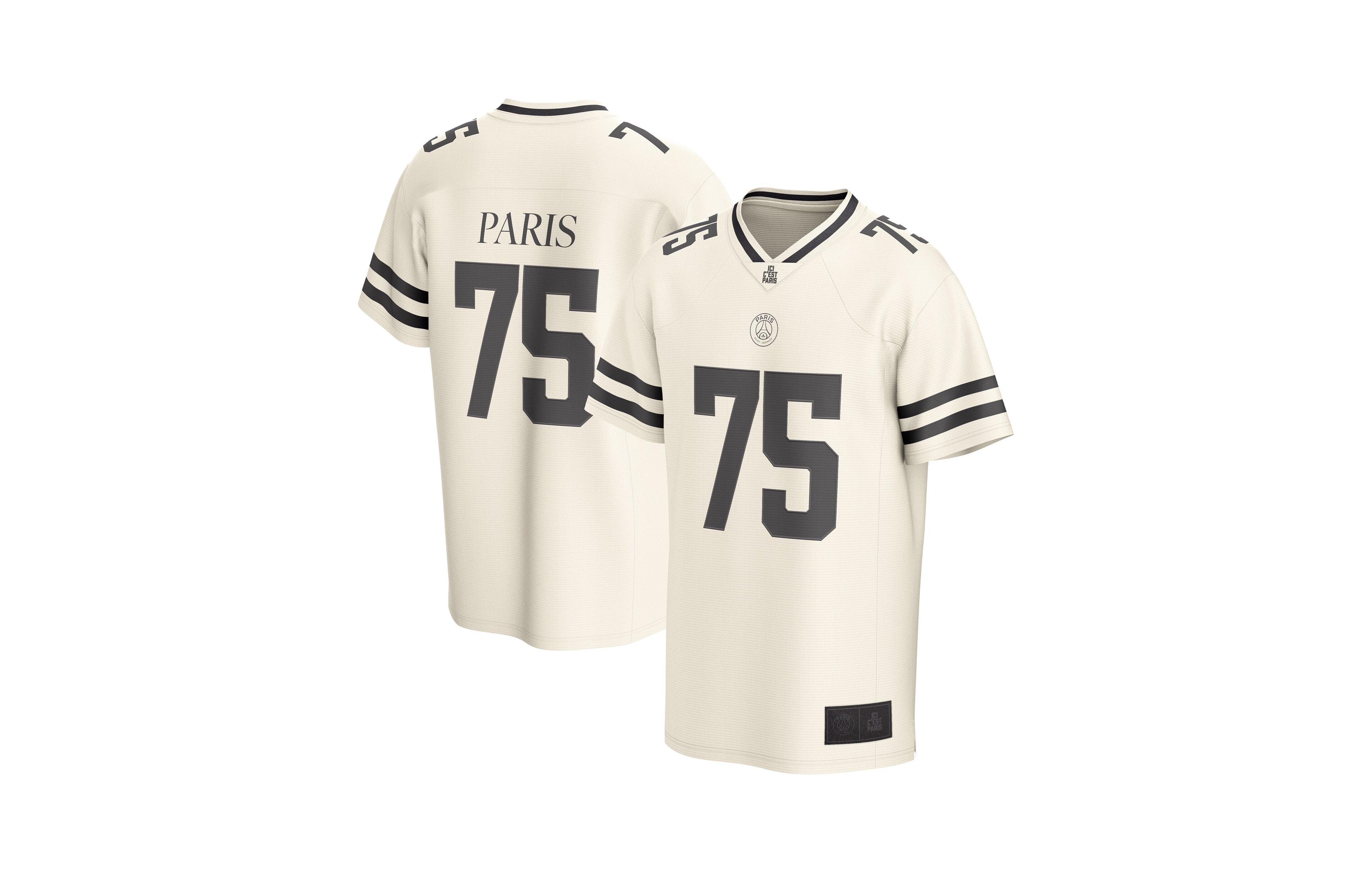 Fanatics Men's Cream Paris Saint-Germain Football Jersey