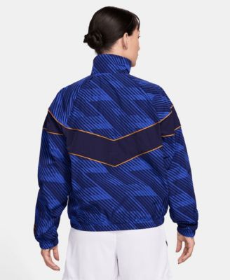 Nike Women's Blue France National Team Windrunner UV Woven Full