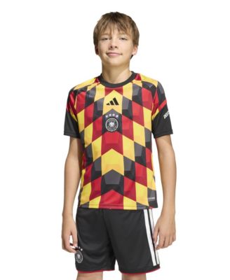 Big Boys and Girls Black Germany National Team 2026 Pre-MatchJersey