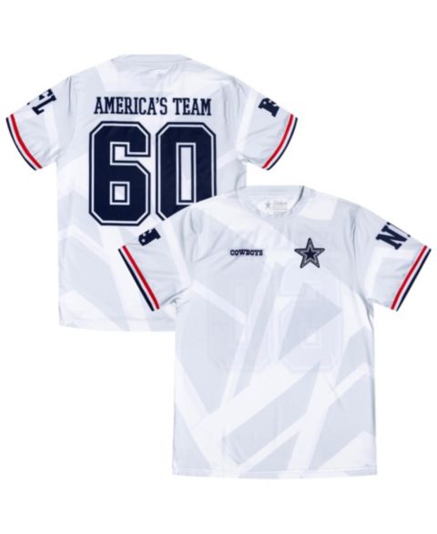 Мужская футболка Dallas Cowboys Merchandise Gray Dallas Cowboys America's Team Fashion Soccer