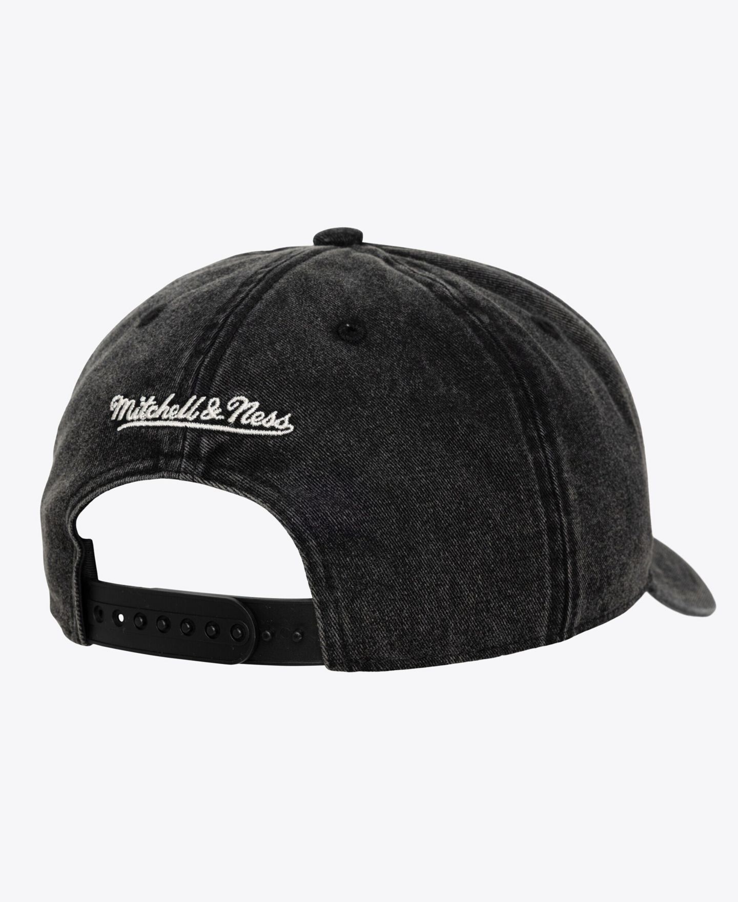 Кепка Mitchell & Ness Cream/Black Houston Astros Snow Block Pro Crown Adjustable Hat — фото 2