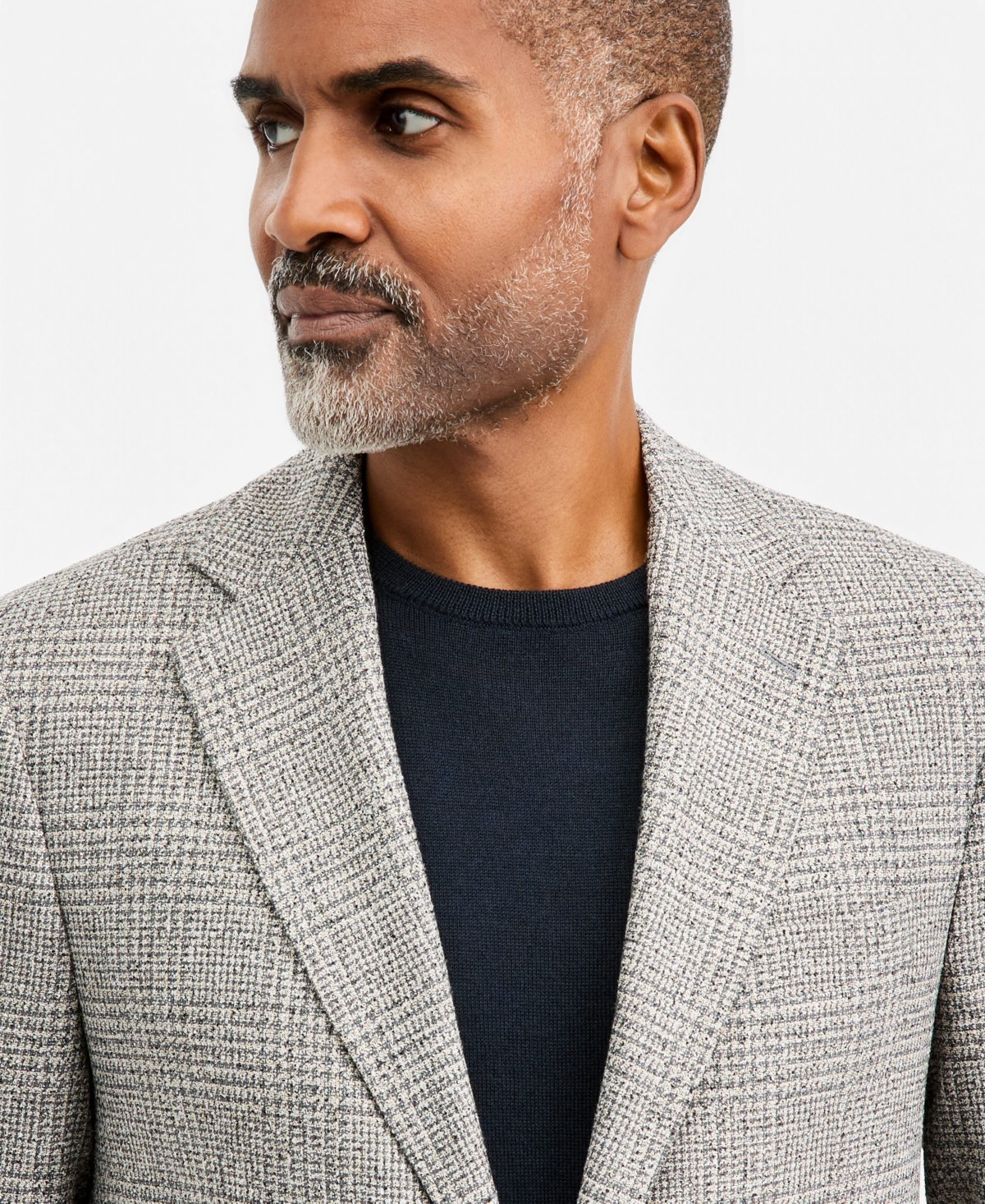 Michael Kors Men's Classic-Fit Soft Patterned Sport Coat