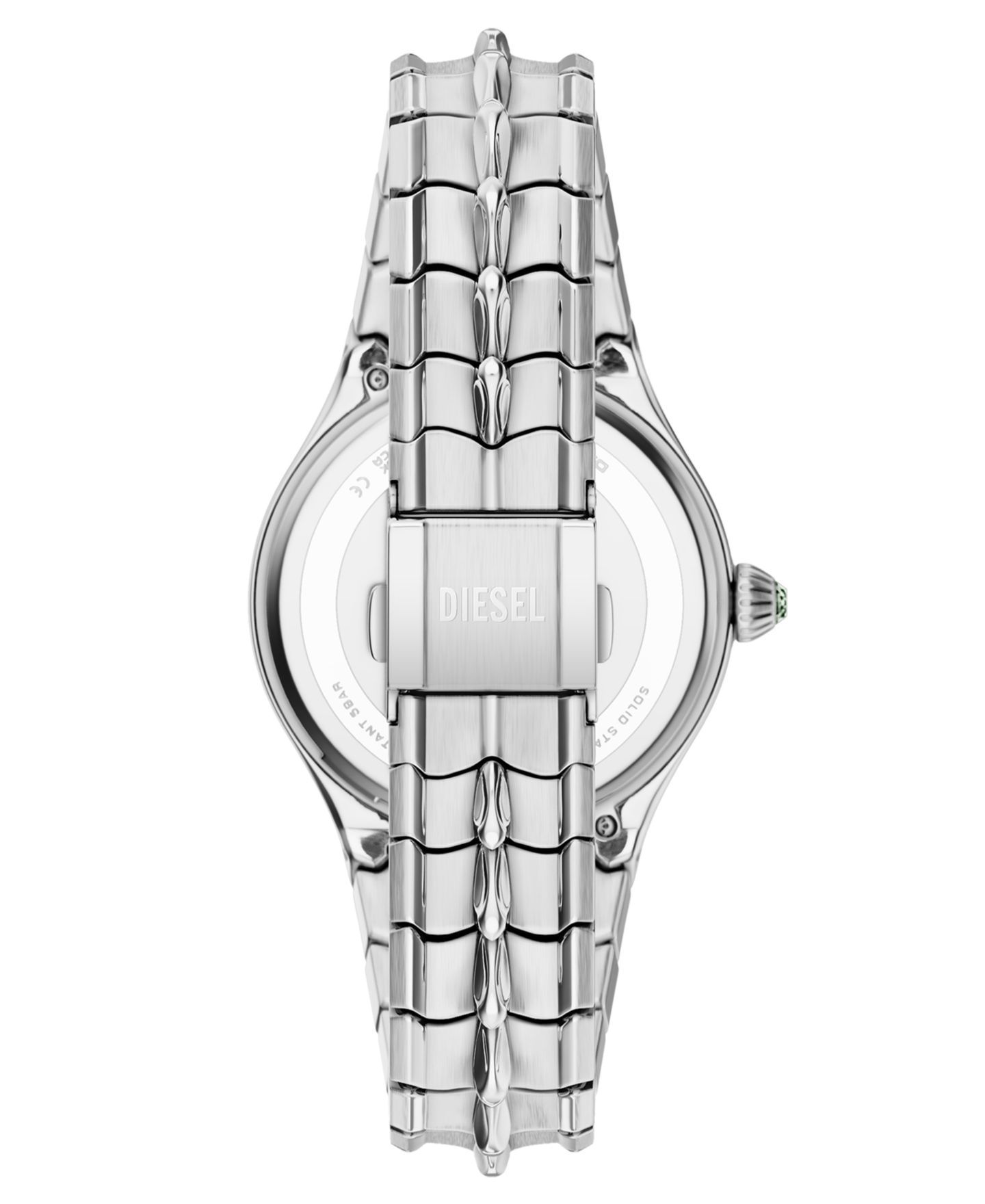 Женские часы Diesel Vert Quartz Silver Stainless Steel Watch 32mm — фото 2