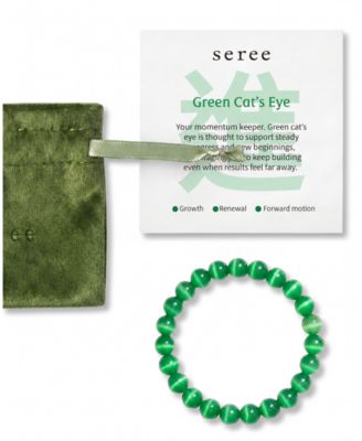 Manifest Collection Attraction Cat's Eye Beaded Bracelet