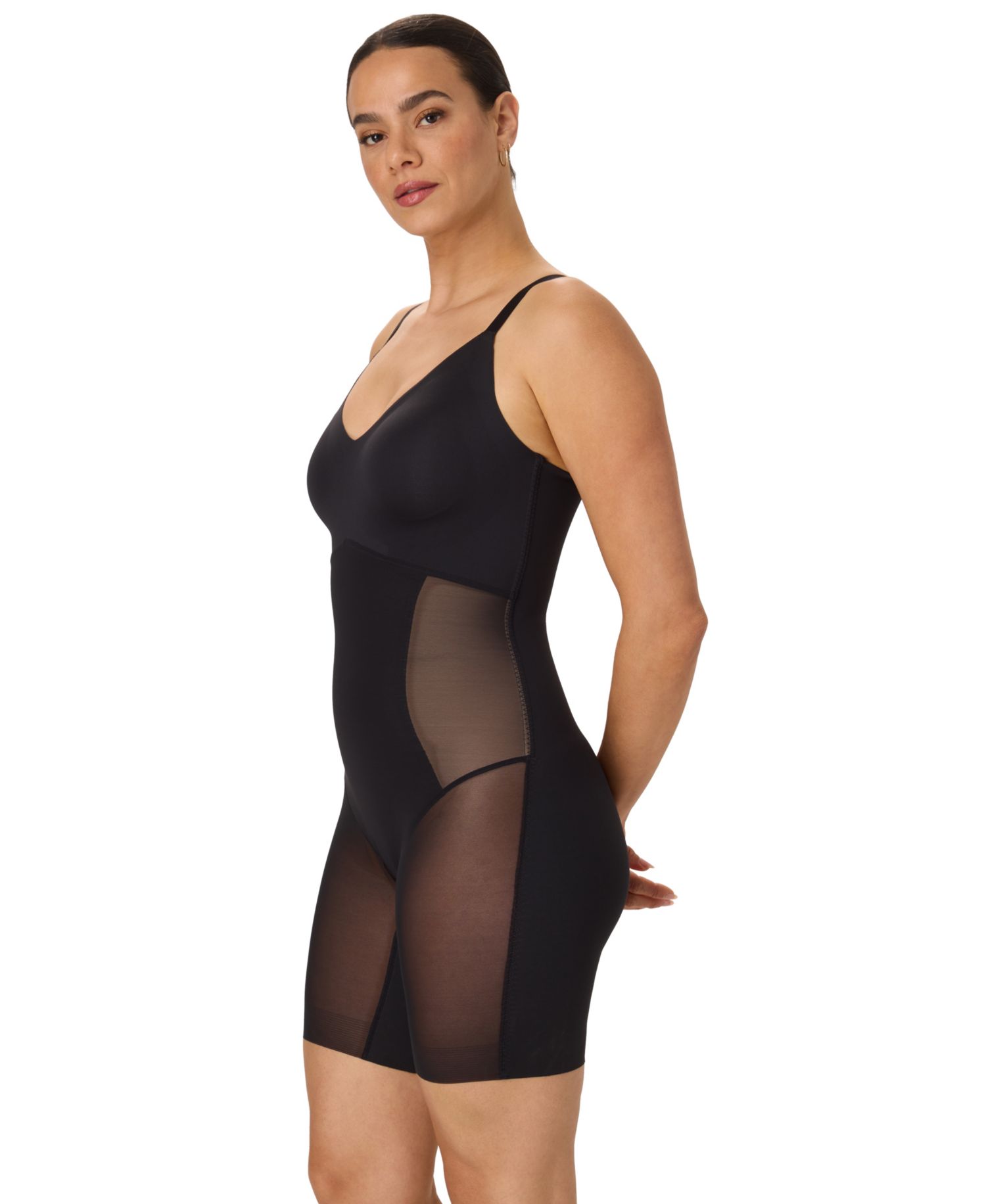 Women's Sculpting Mid-Thigh Bodysuit DMS900