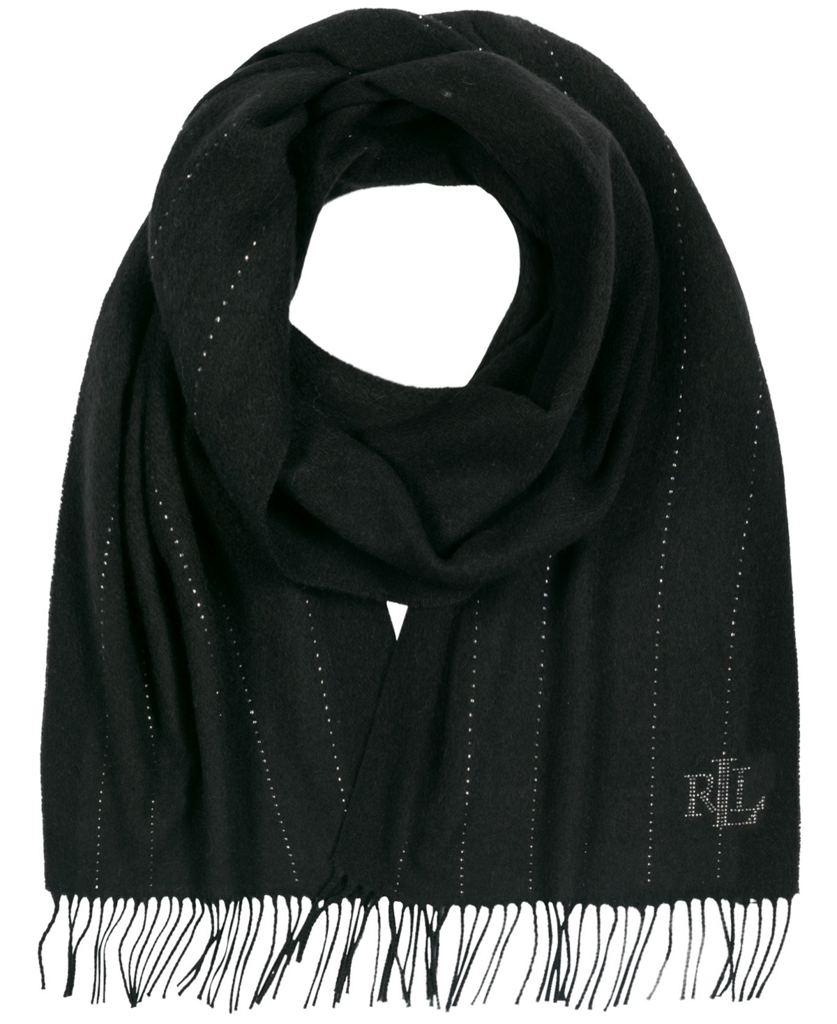 Lauren Ralph Lauren Shine Pinstripe Scarf