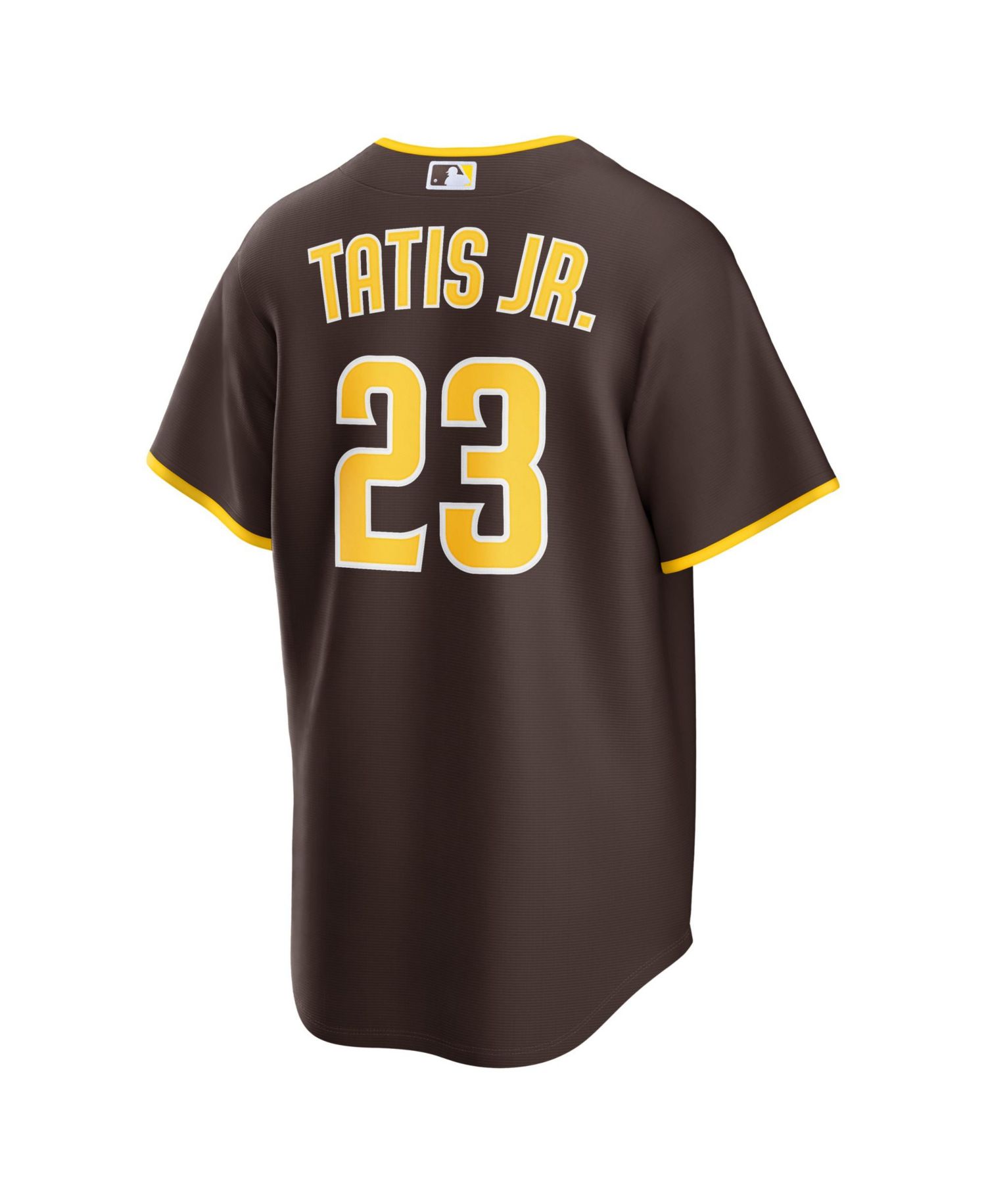Men's Fernando Tatis Jr. Brown San Diego Padres Road Replica Jersey