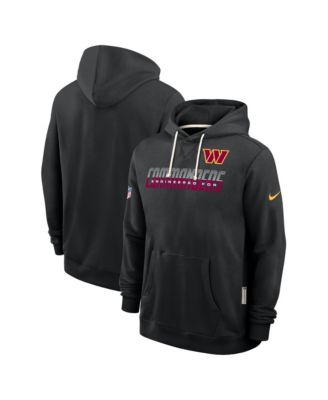 Men's Black Washington Commanders Sideline Standard Issue Dri-FIT Hoodie