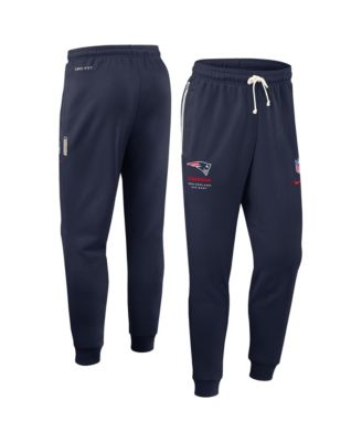 Men's Navy New England Patriots Sideline Standard Issue Dri-FIT Taper Pants