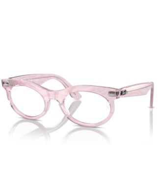 Unisex Wayfarer Oval Optics Change Eyeglasses, RB2242V