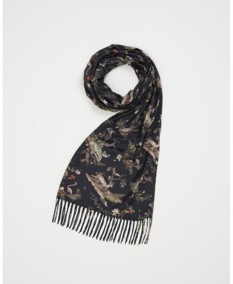 Women's Wonderland Toile Tassel Scarf