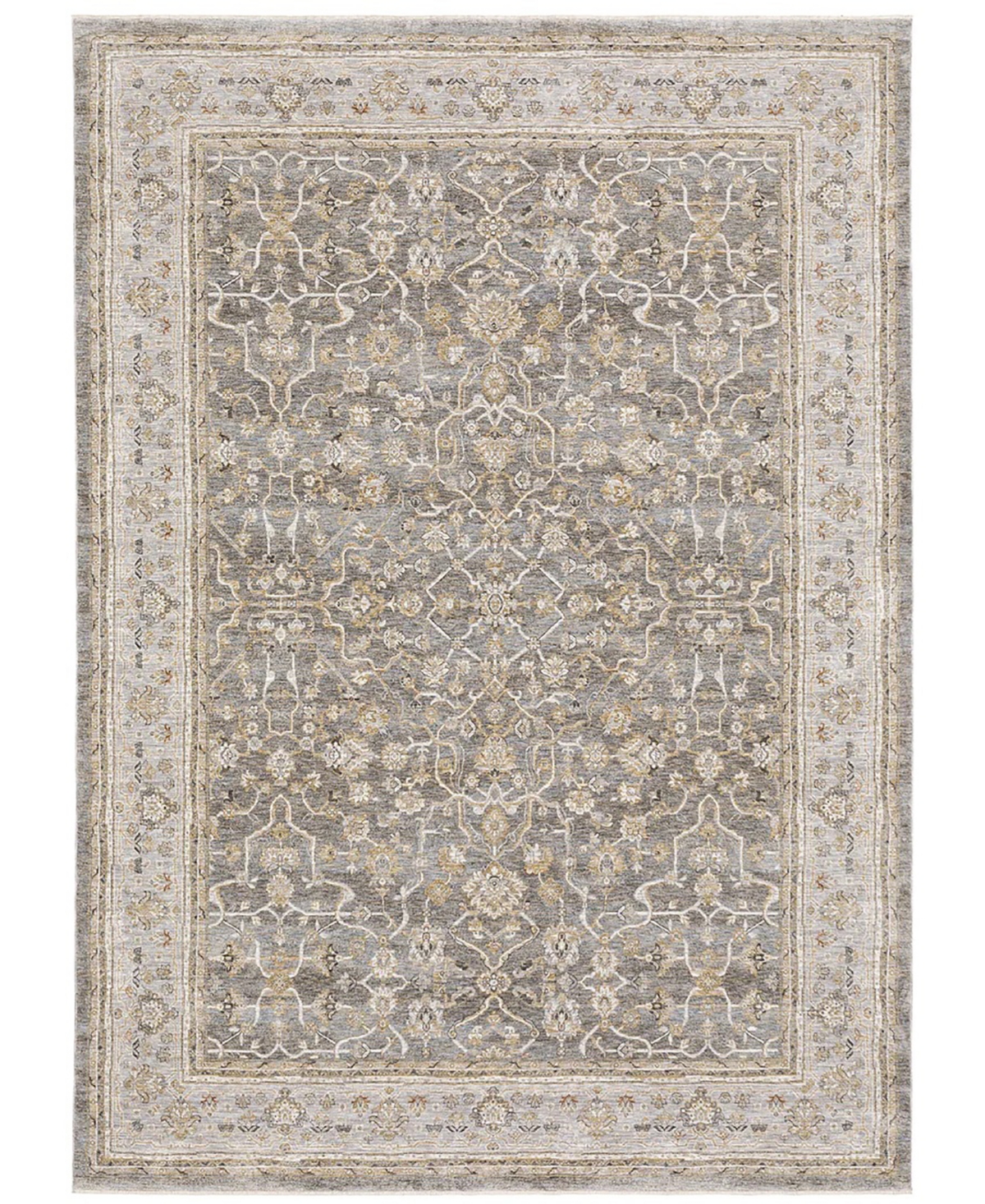 Oriental Weavers Maharaja 40M Beige and Gray 2' x 3' Area Rug