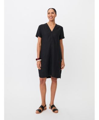 Women's Manareela Linen V-Neck Tunic Dress
