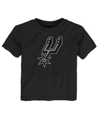 Toddler Black San Antonio Spurs Primary Logo T-Shirt