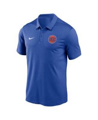 Men's Blue New York Knicks Dri-FIT Victory Polo