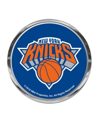 New York Knicks Domed Metal Auto Emblem