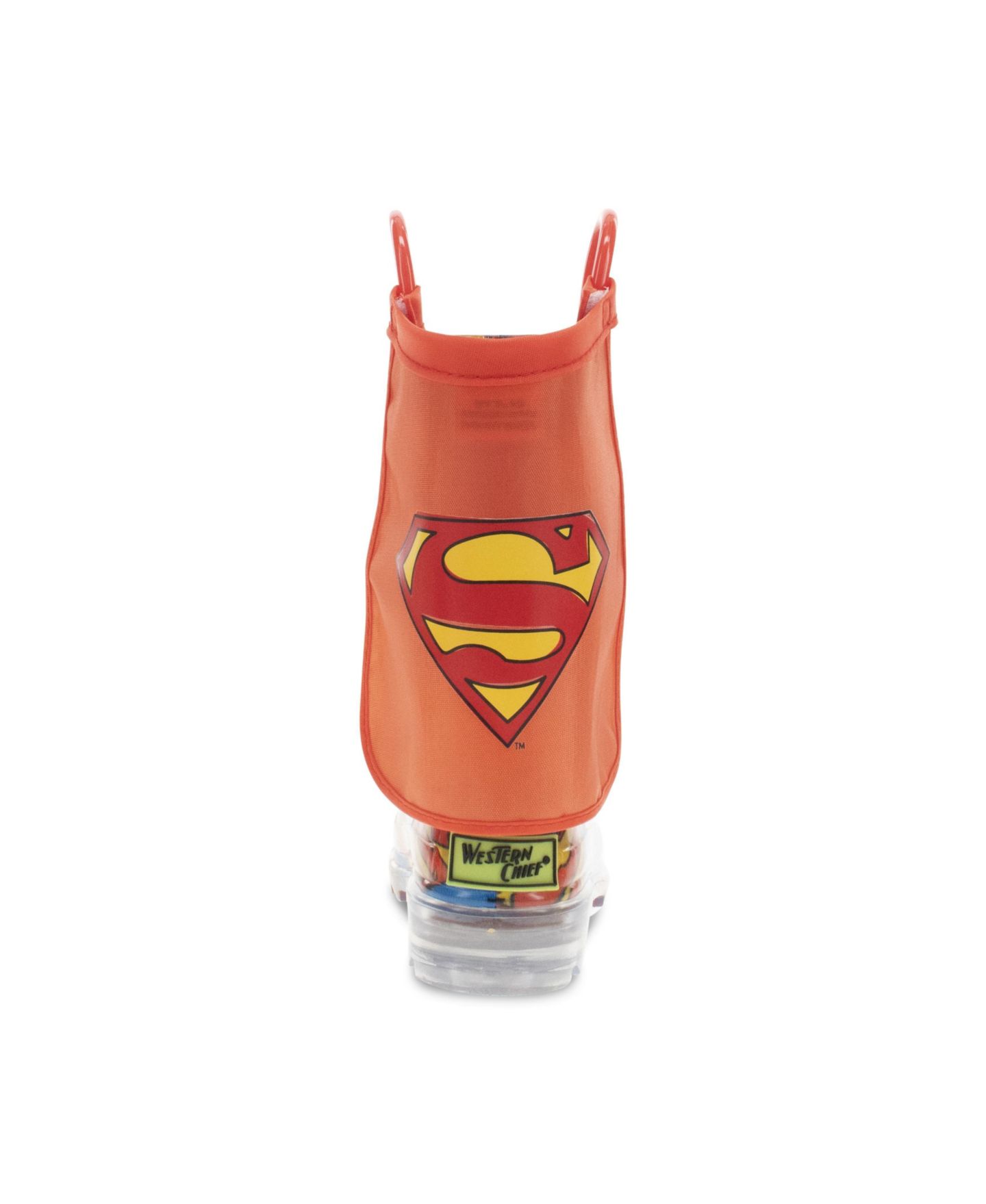 Ботинки Western Chief Superman Lighted Rain Boot для мальчиков, цвет: Синий — фото 2