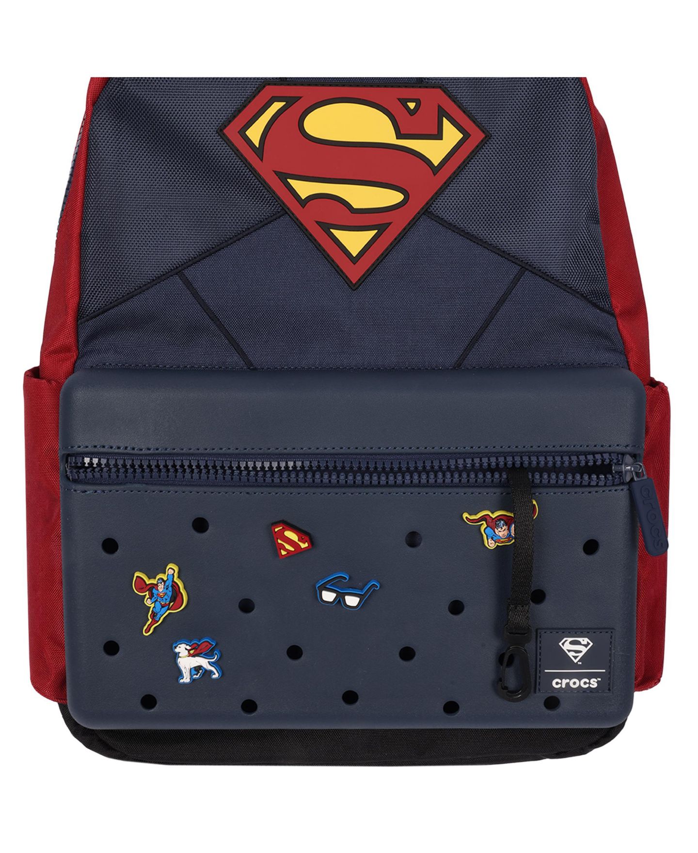 Рюкзак Crocs DC Comics Superman x with Jibbitz Charms, цвет: Разноцветный — фото 8