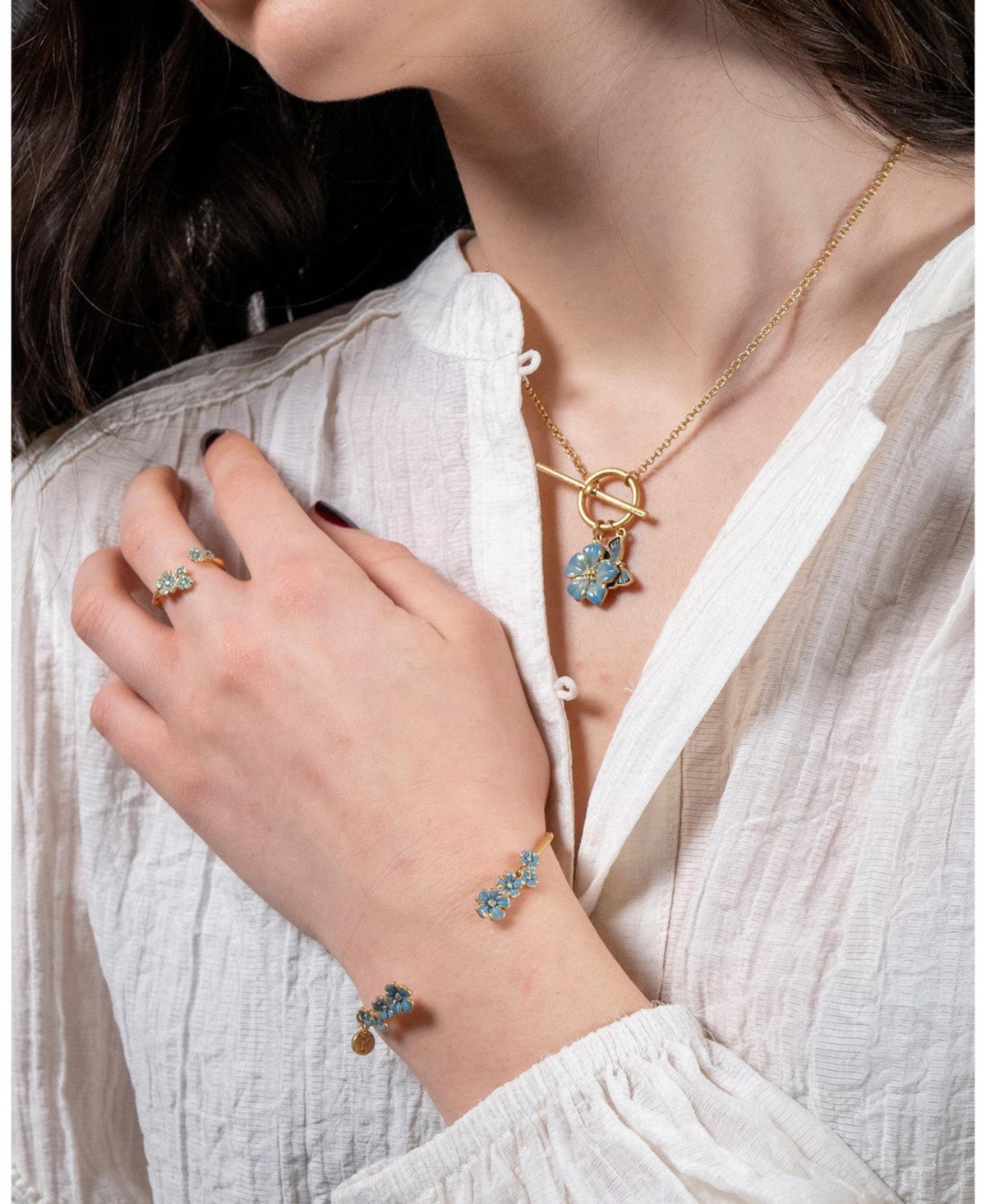 Fable England Forget-Me-Not Bangle