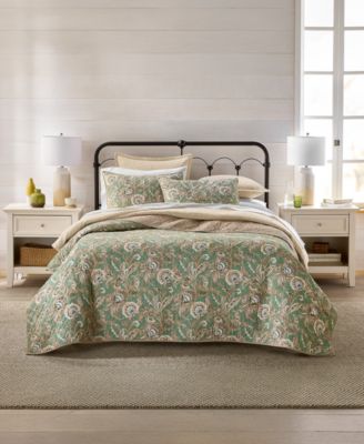 Venetian Vine Quilted 3-Piece Quilt Set, King